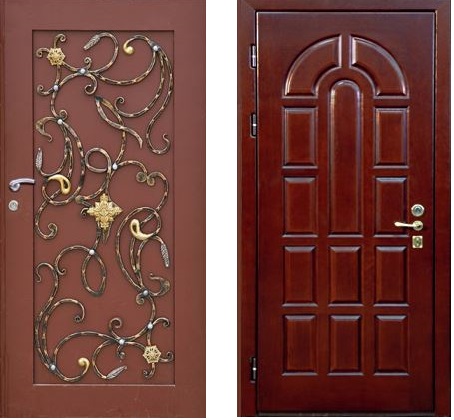 Дверь с порошковым напылением СП-327